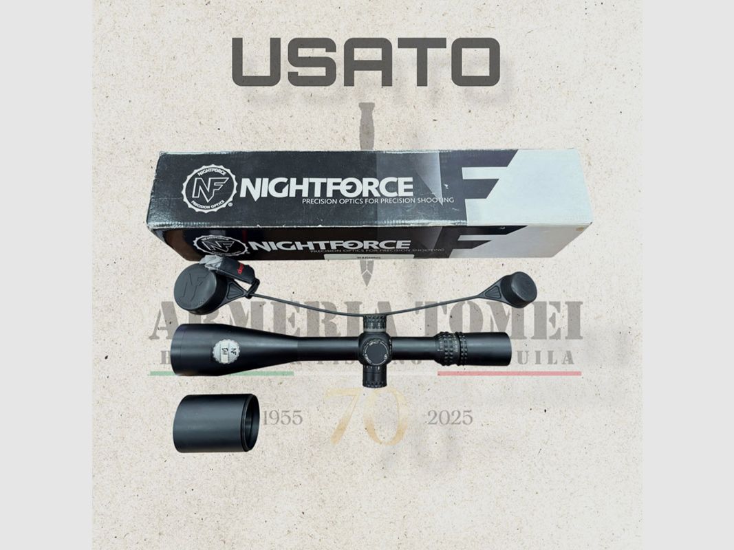 USATO – OTTICA – NIGHTFORCE – NXS 8-32×56mm .125 MOA | Ret. NP-R2 | ILL, immagine 6 di 6