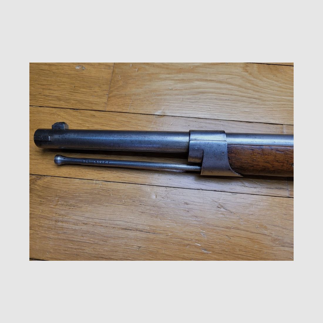 Schöner Chassepot-Gewehr 1866 – Kaiserliche Fabrik in St. Étienne – Oktober 1868 – im 1. RTA! – Originalkaliber – Ausgezeichneter Lauf – TBE, Bild 23 von 27