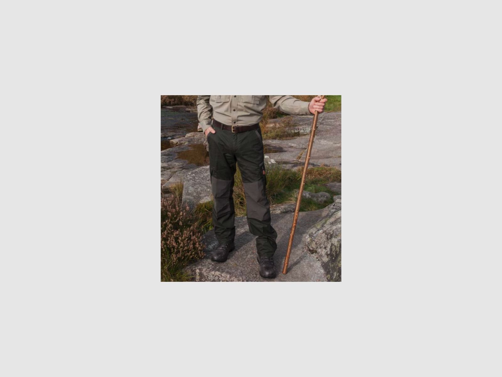 Pantalones Stretch de Cordura RipStop SHOOTERKING Verde