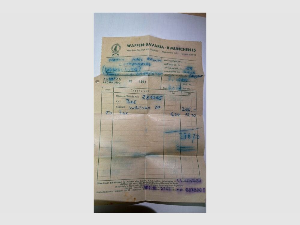 Walther PP 7.65mm Browning