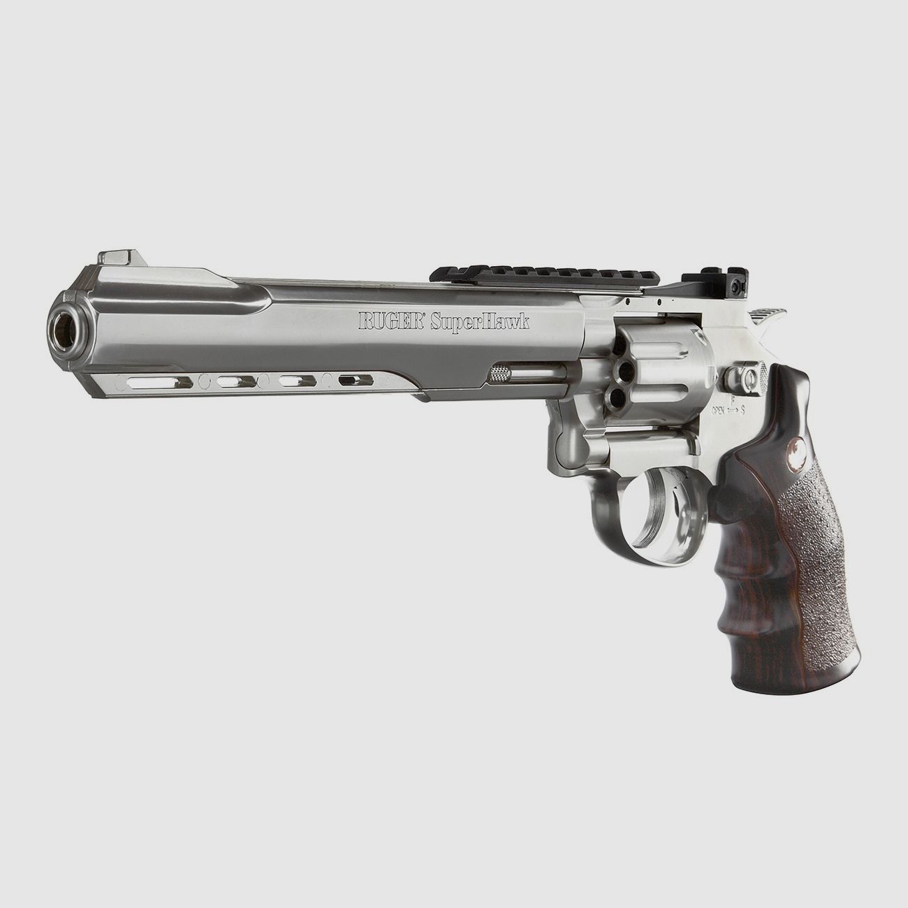 Ruger Super Hawk 8 Zoll 6mm BB CO2 Revolver veerchromt - 4 Joule
