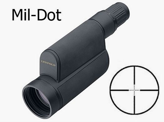 Leupold Mark 4 Spotting Scope 12-40x60mm Mil Dot matte zwart