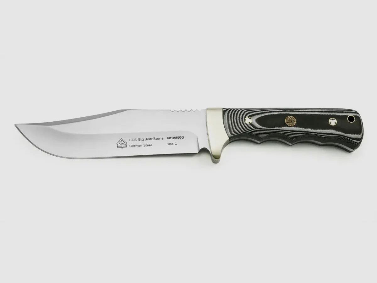PUMA SGB big bear bowie, G10 noir