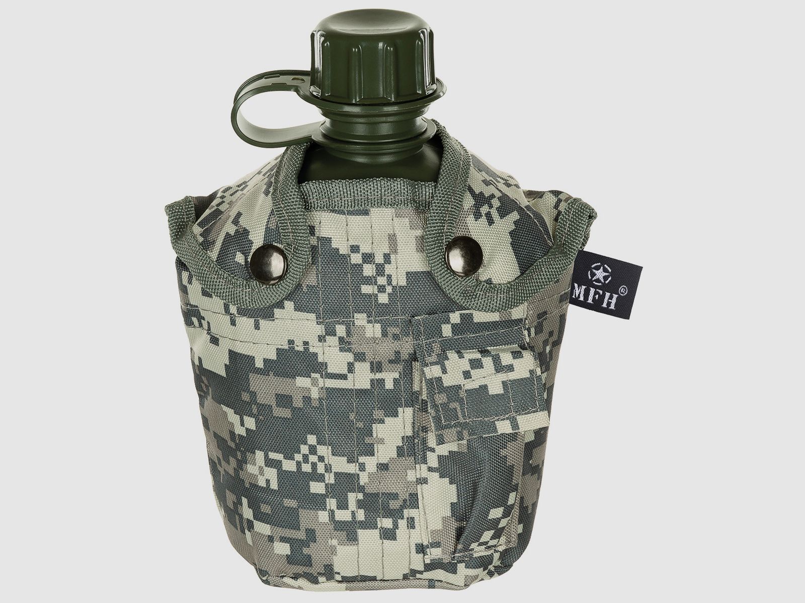 US Feldflasche mit Hülle, Bild 1 von 2