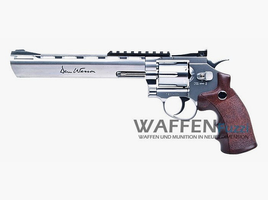 Dan Wesson 8 Zoll CO2 Revolver 4,5 mm BB vernickelt