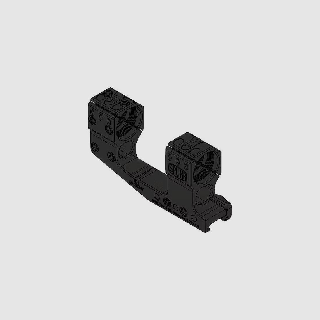 Spuhr Ø30 H48mm Cantilever / montage décalé GEN3 pince en acier