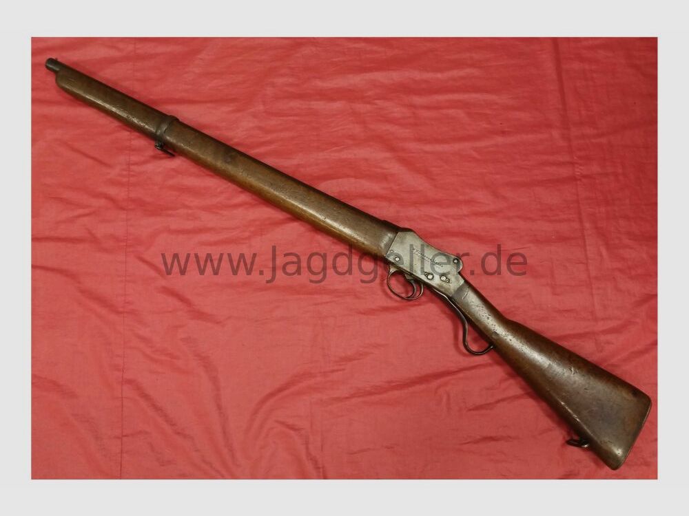 Zielona strzelba policyjna System Martini ewentualnie Kal.14