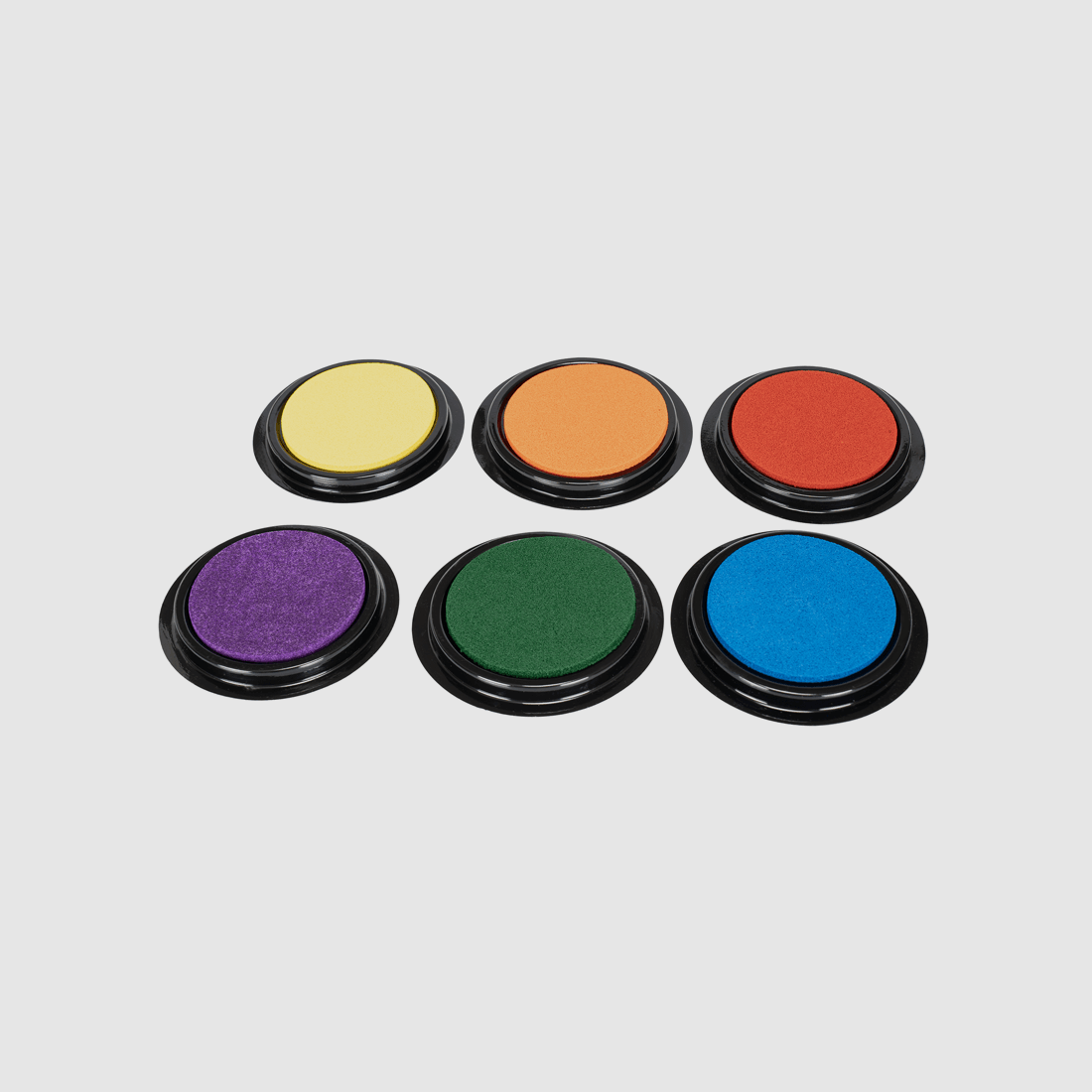 Stempelkissen-Set "Regenbogen" (6-teilig)