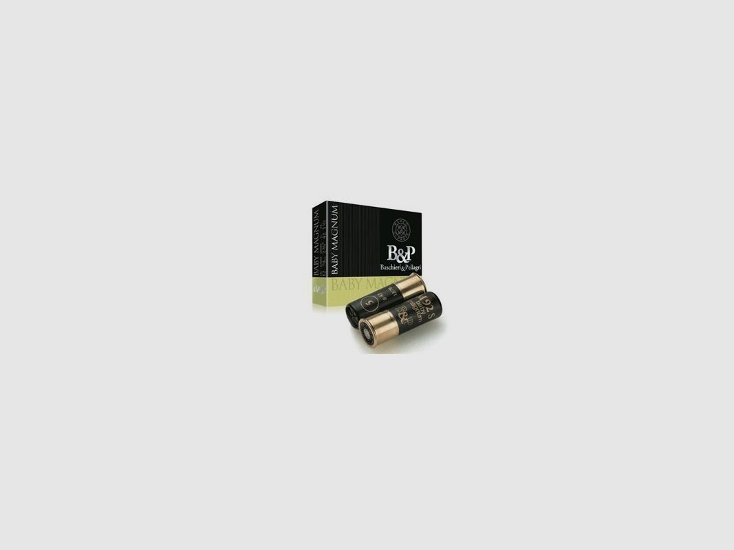 BOX OF 10 CARTRIDGES B&P BABY MAGNUM CALIBER 12 - 42G - BJ - PB 4