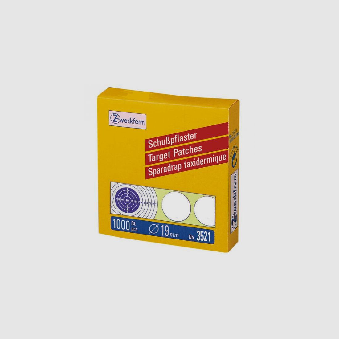 Purpose form shooting plaster white