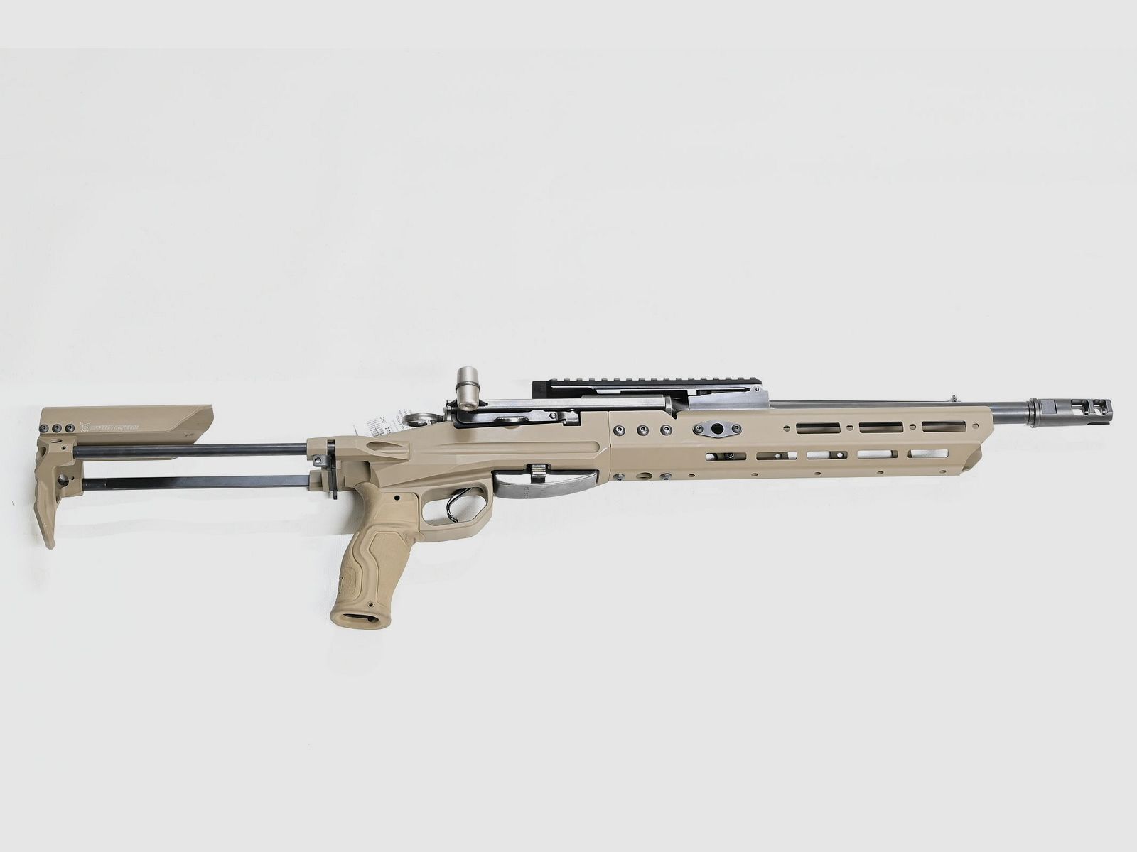 Rep. Gewehr W+F WINGOLD K31 Socom, FDE DLC, 7.5×55, Wyssen Defence Socom Chassis