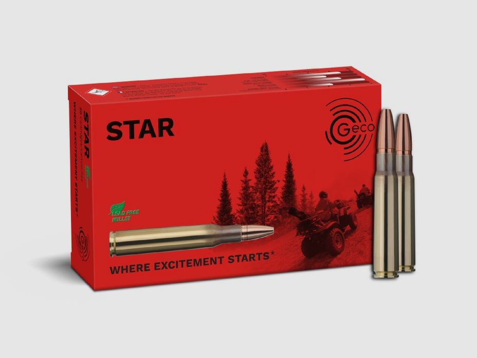 Geco Star calibro 8x57 IS munizioni da caccia 160gr
