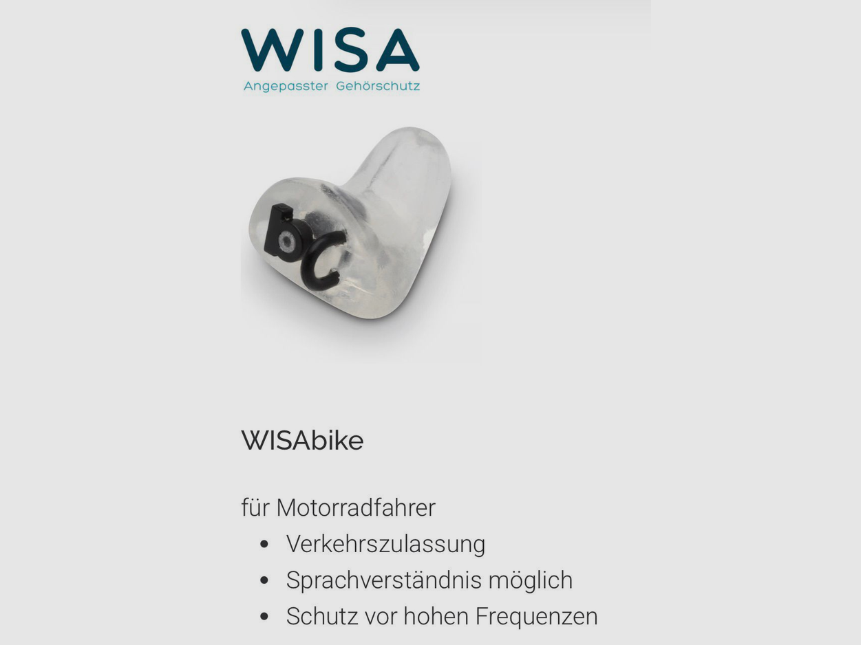 WISAbike – Customized In-Ear Hearing Protection