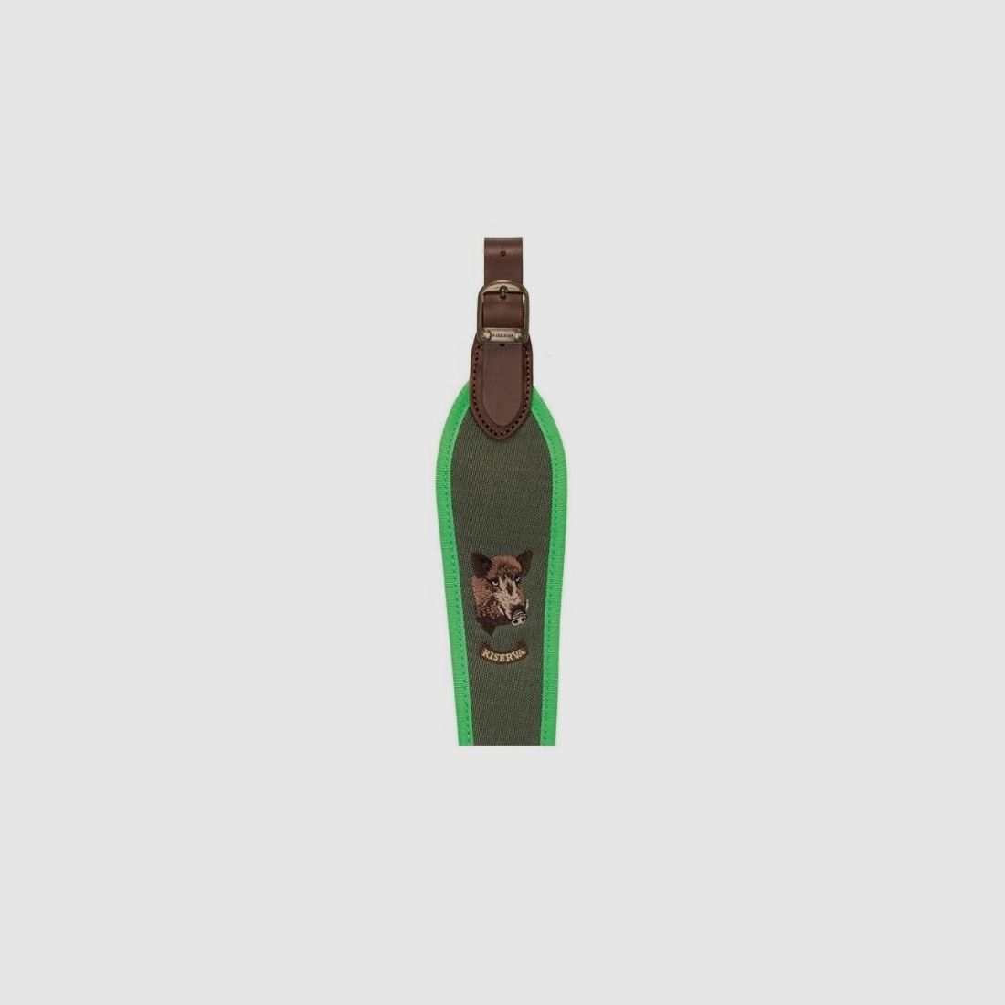 Riserva Tracolla Carabina Cinghiale Verde R2252