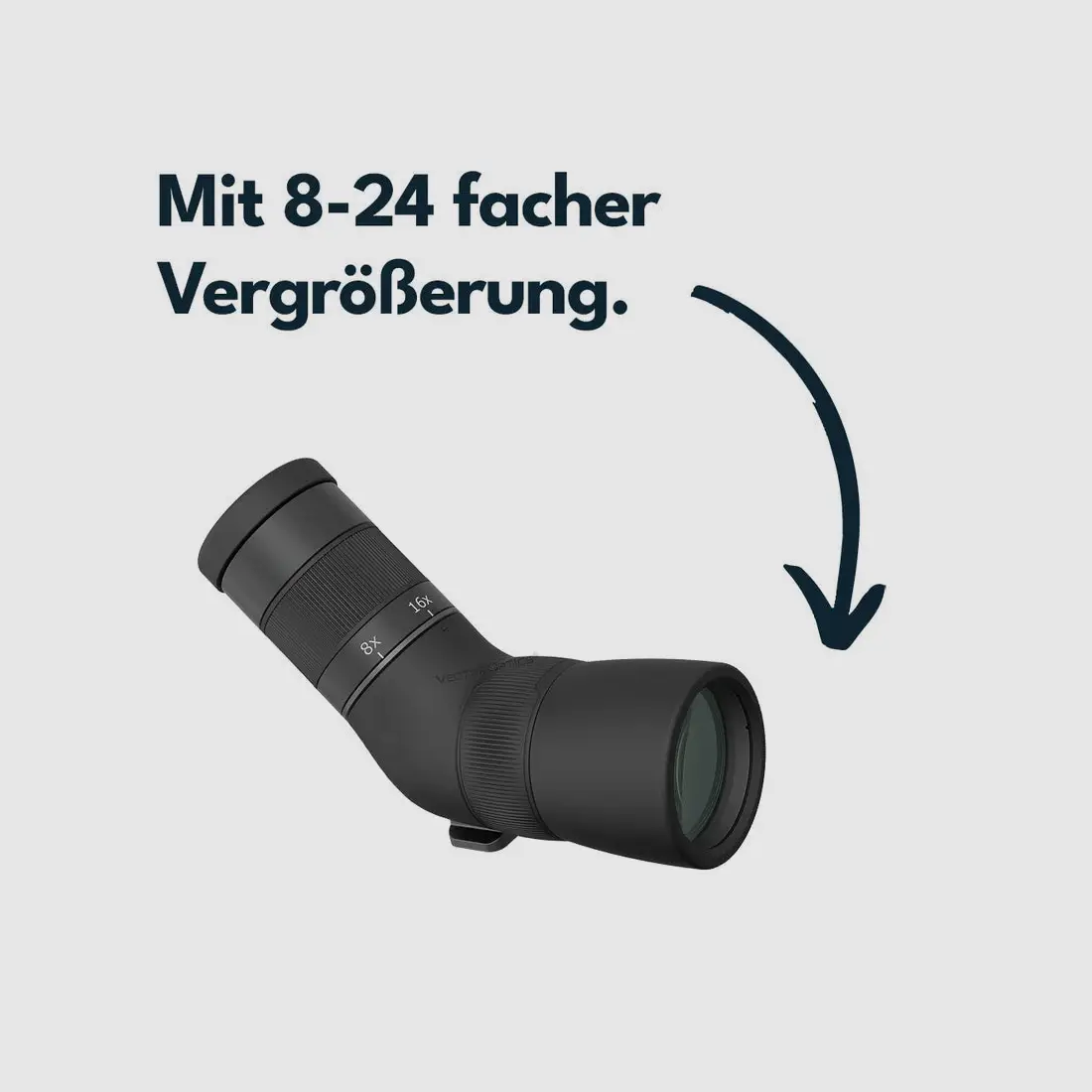 Vector Optics SCSS-10 Paragon 8-24x50ED Ultra Short, imagen 2 de 3
