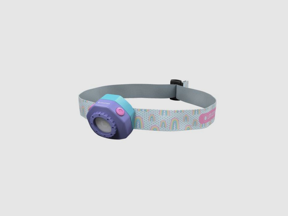 Ledlenser Kinderstirnlampe KidLed 4R | lila, Bild 1 von 8