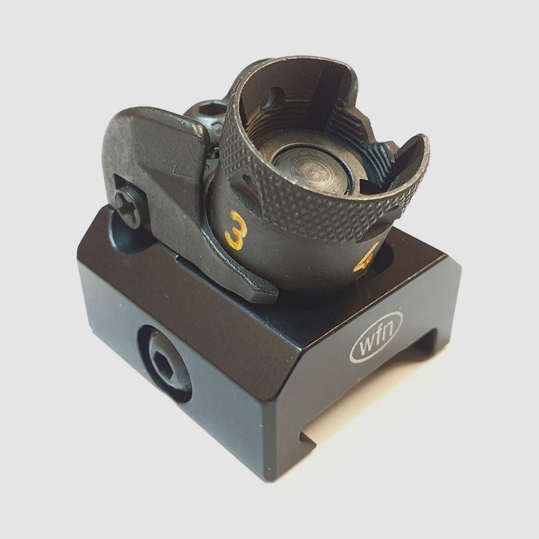 WFN Svizzera Set di mirino WFN svizzero con mirino a tamburo Heckler & Koch per Picatinny ad esempio MR308 / MR223 ecc.