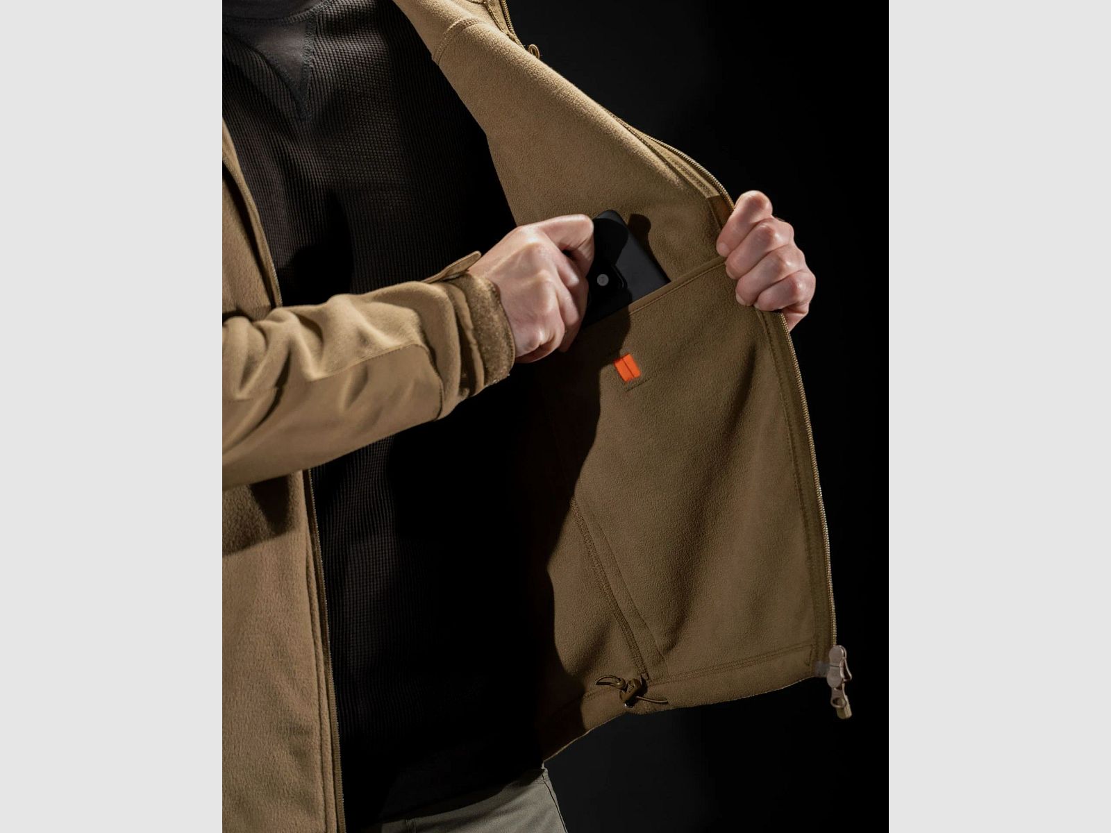 Hercules Fleece Jacket (Black) Pentagon, image 3 sur 6