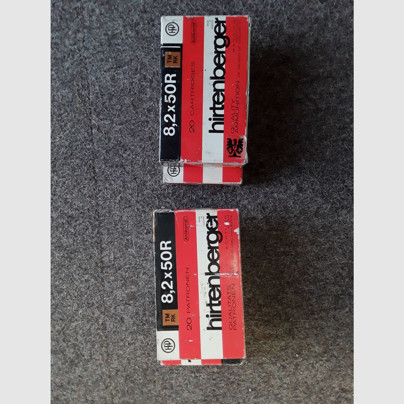 Hirtenberger cartridge cases