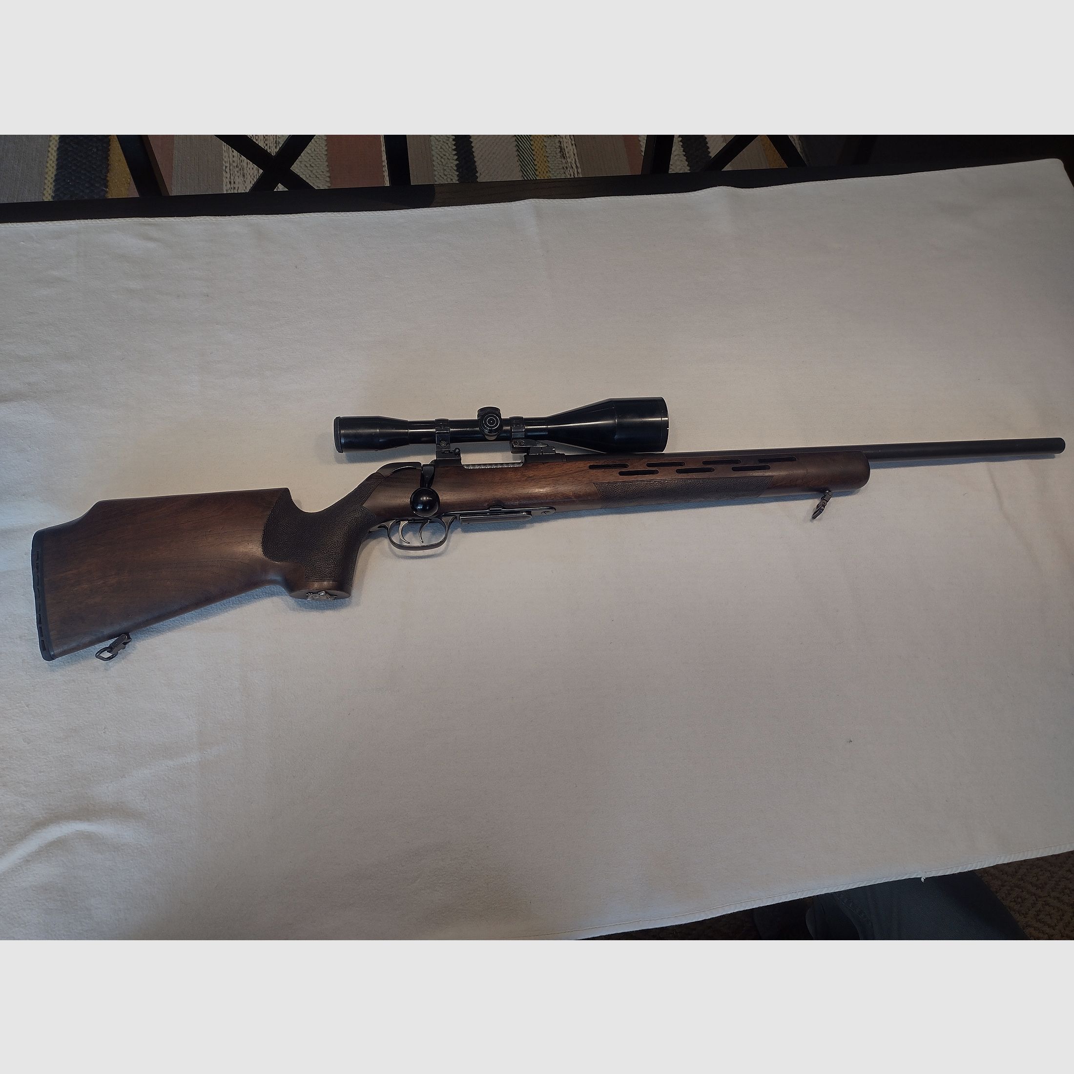Kriegskorte Kal. 223 Zieloptik Schmidt &Bender 8x