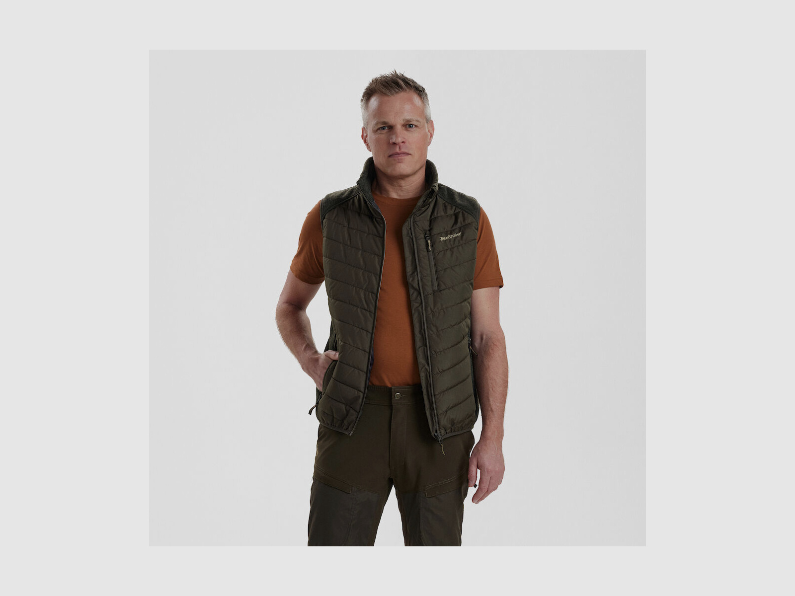 DEERHUNTER Weste Moor Padded Timber
