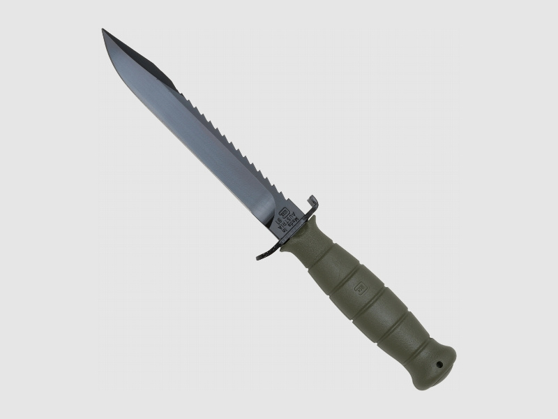 Glock Feldmesser mit Säge - Oliv