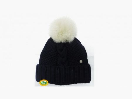 WOOLRICH Damen-Pomponhut