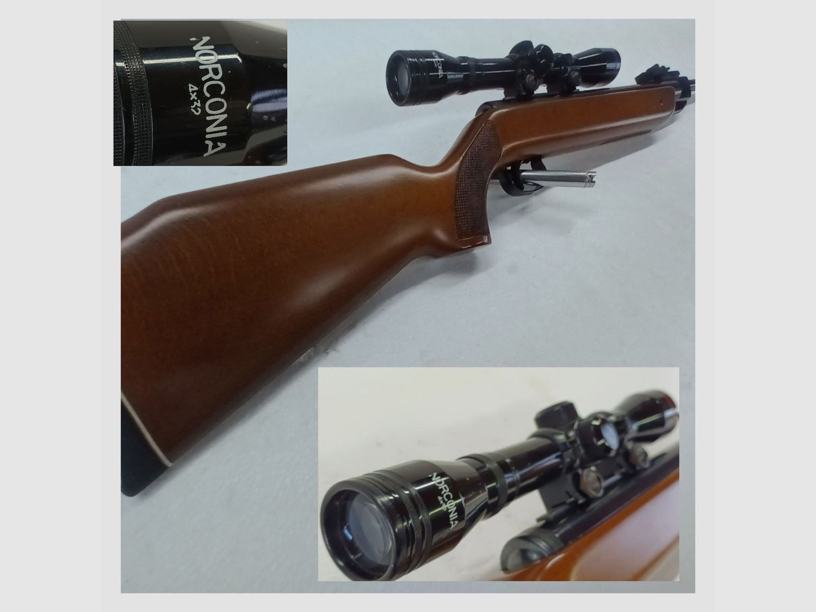 DIANA LG35 - carabina ad aria compressa - calibro 4,5mm(.177) incl. cannocchiale NORCONIA 4x32 - TOP, immagine 3 di 6