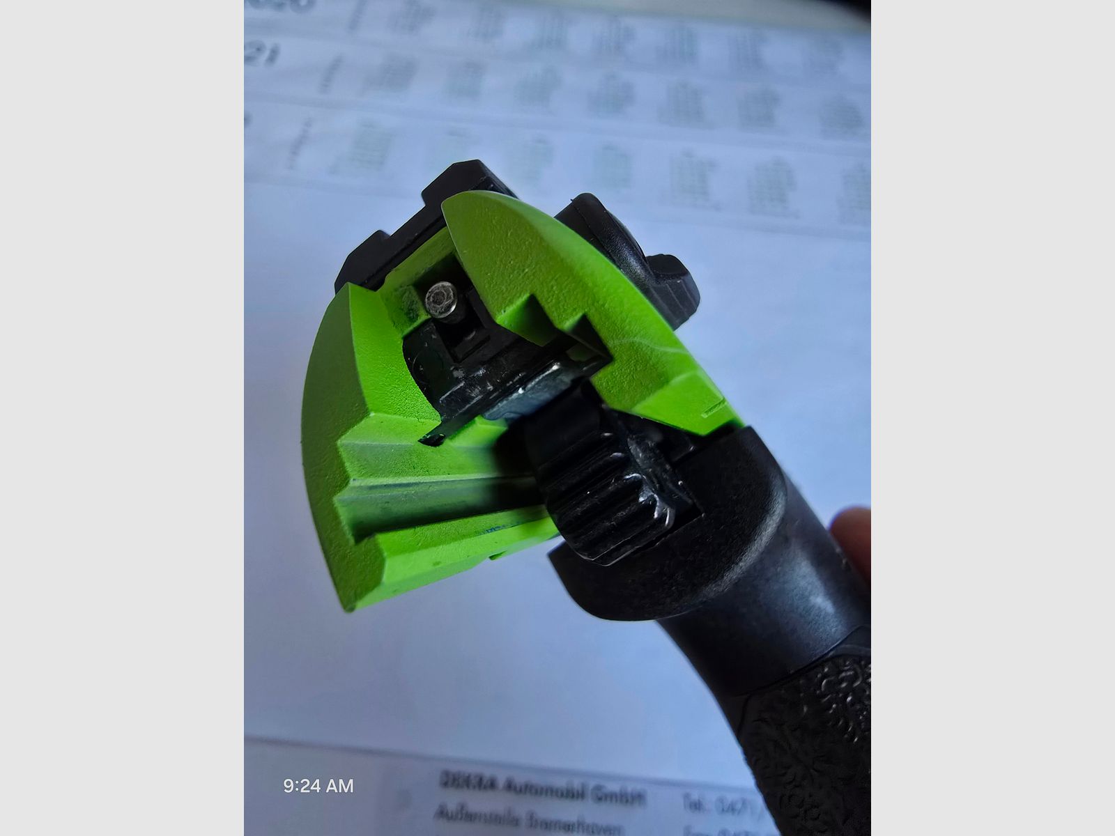 Walther P22Q Black/Green Sondermodell