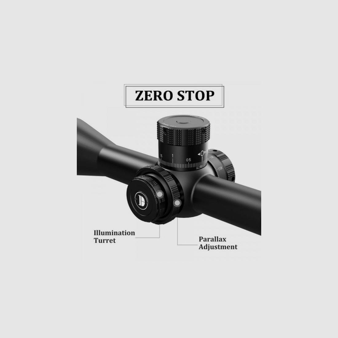 Discovery Optics riflescope FFP 35mm 5-40x56SFIR -Zero Stop- NEW ITEM / CURRENTLY ONLY AVAILABLE HERE