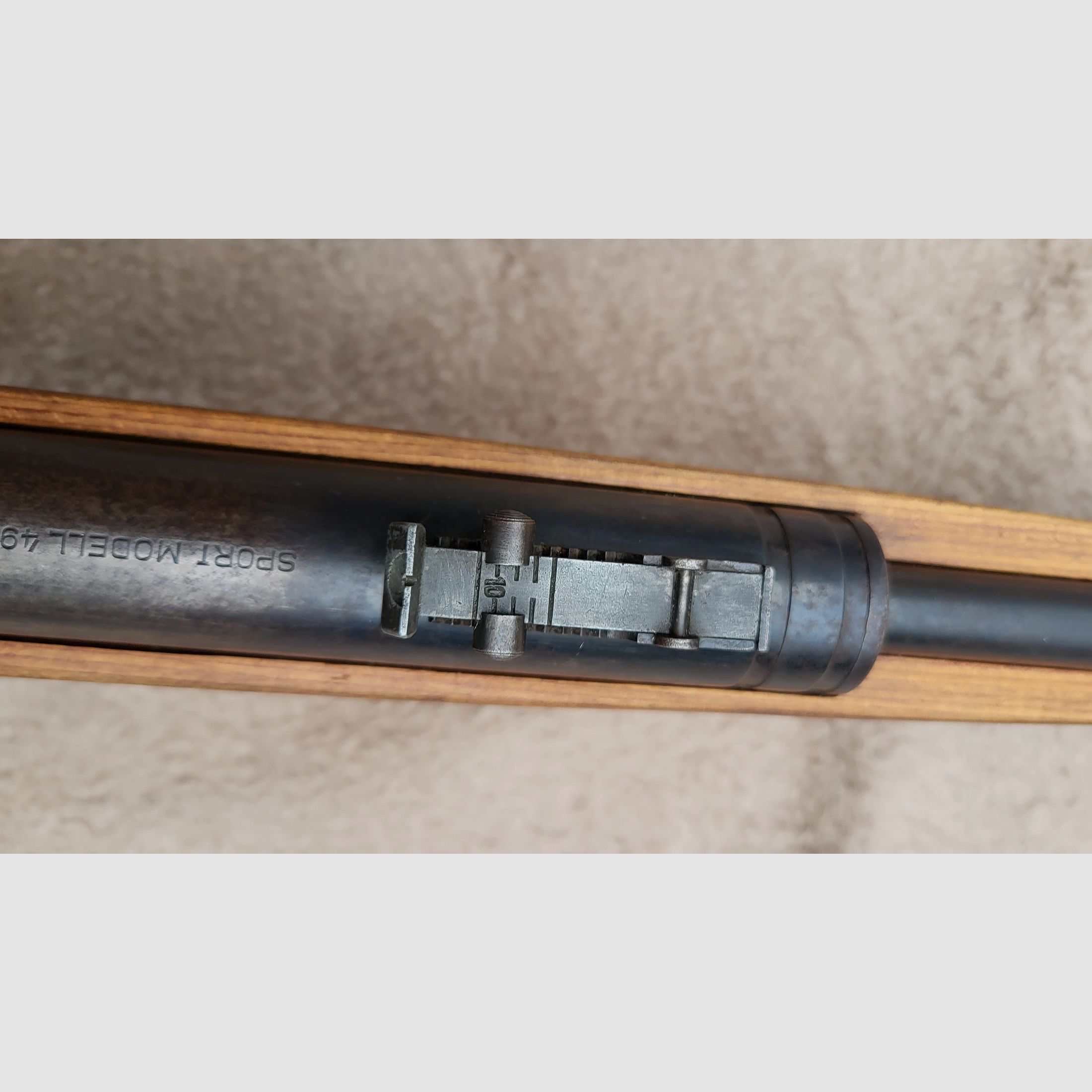 Luftgewehr mit Magazin, Modell Haenel 49a zu verk.