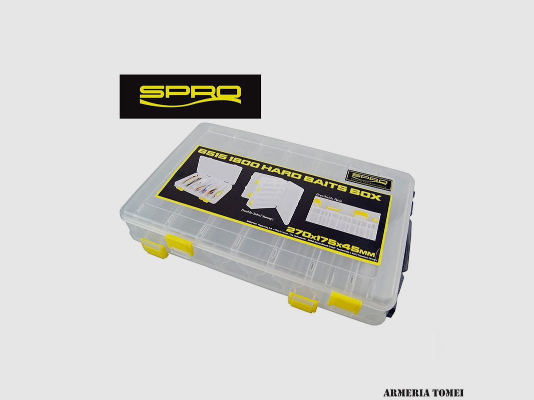 SPRO 6515 1800 HARD BAITS BOX 270x175x45 mm, immagine 1 di 3
