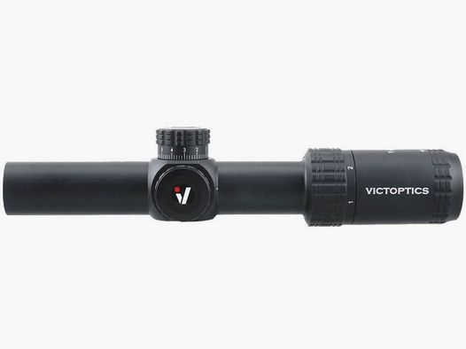 VictOptics S6 1-6×24 VI-CTSIX Rifle Scope – Black