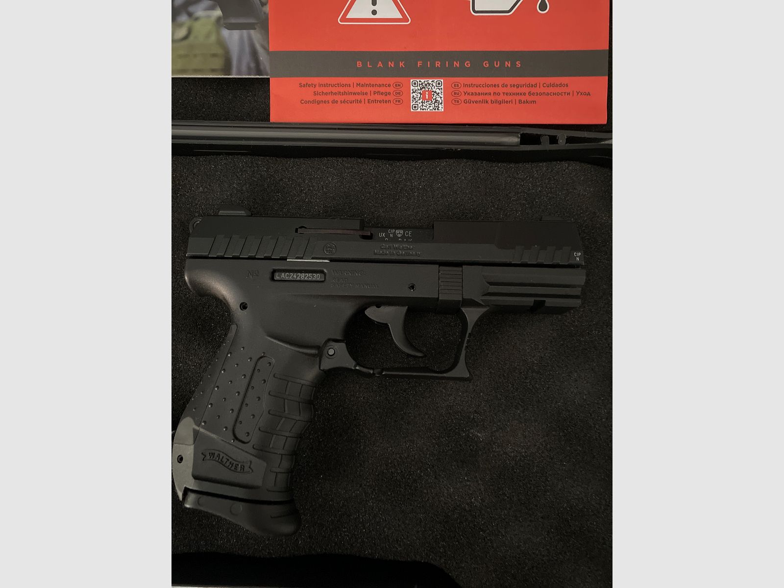 Walther P22 Ready 9mm P.A.K. mit Koffer Neu
