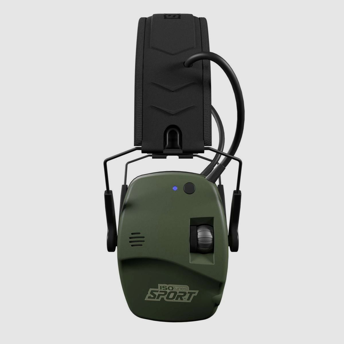 ISOTUNES Sport Defy Slim Hearing Protection with Bluetooth / Green