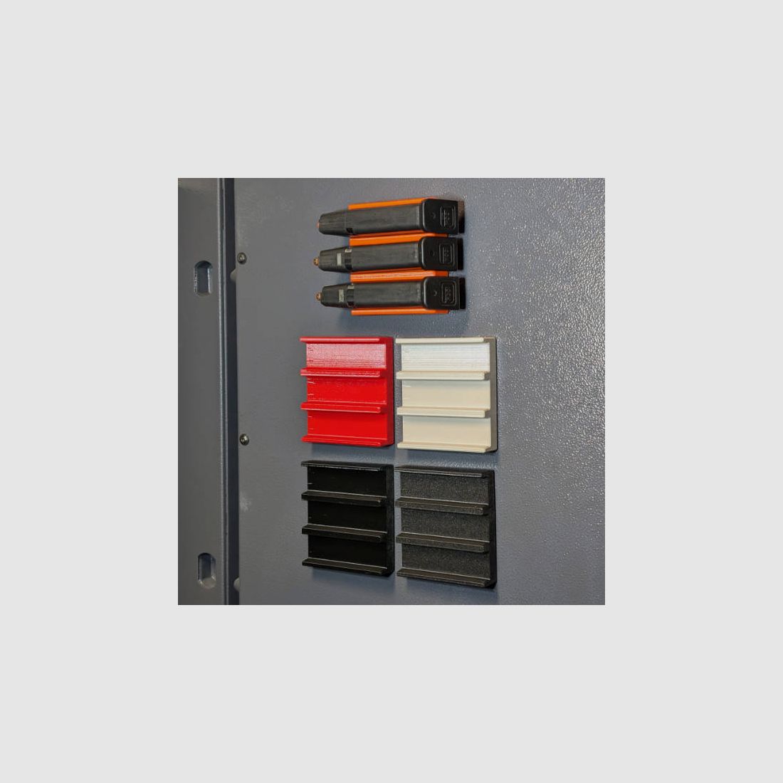 Magnetic magazine holder for 23mm wide magazines for gun cabinets - UltraCompact - accessories for the gun cabinet