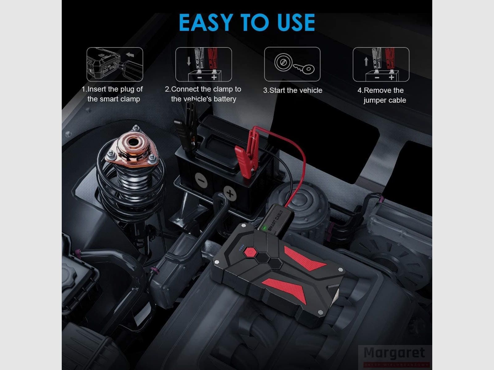 Jump starter JS001, image 9 of 26