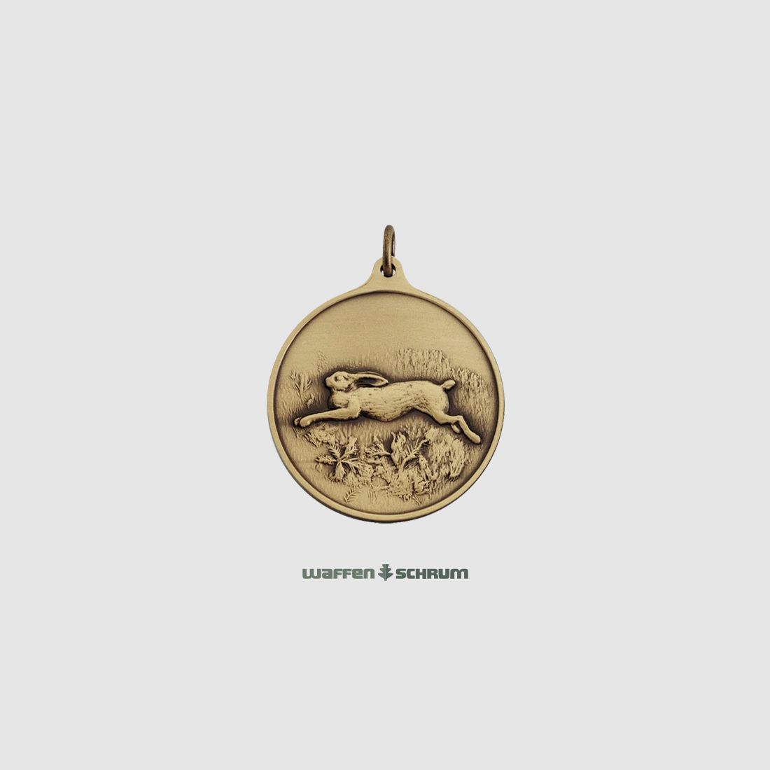 Steinhauer&Lück Jagdmedaille Hase 40mm Bronze