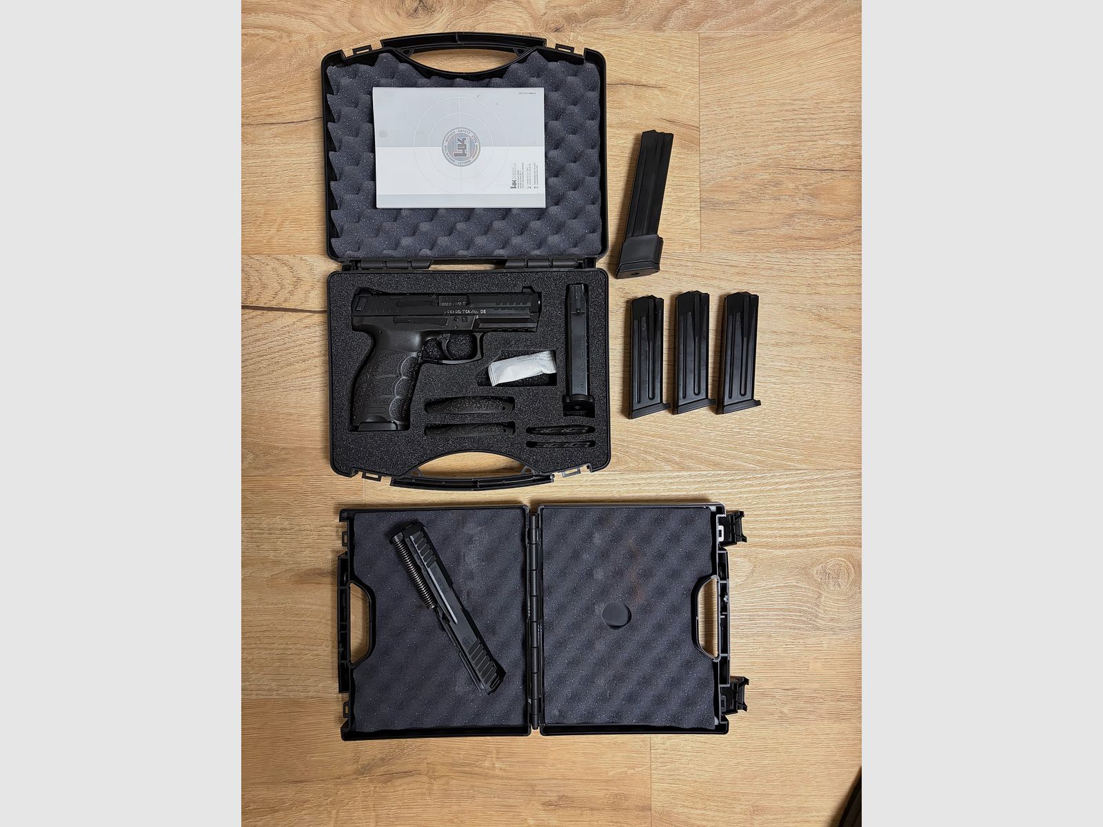 H&K SFP40 Komplettset mit SFP9 Wechselsystem 9mm OR / 40S&W, VP9, VP40, Heckler & Koch