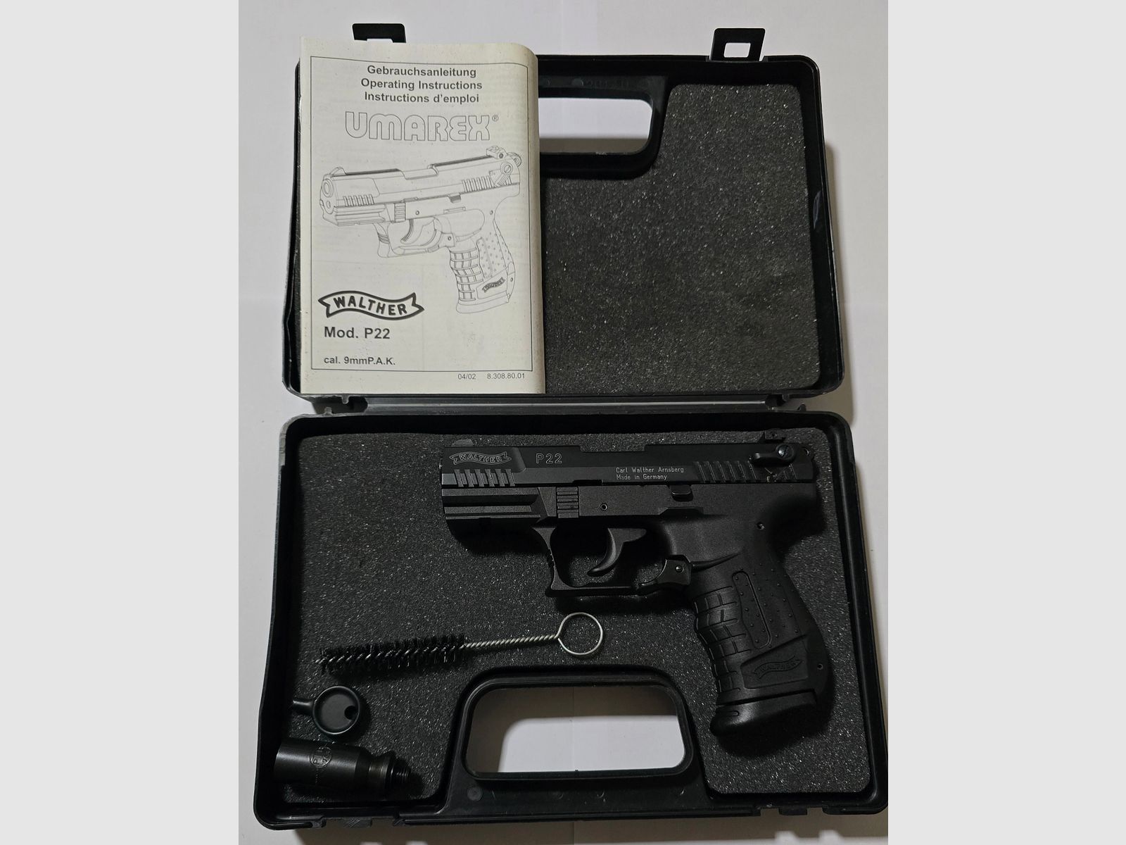 Walther P22 Classic altes Modell 9mm PAK Schreckschuss
