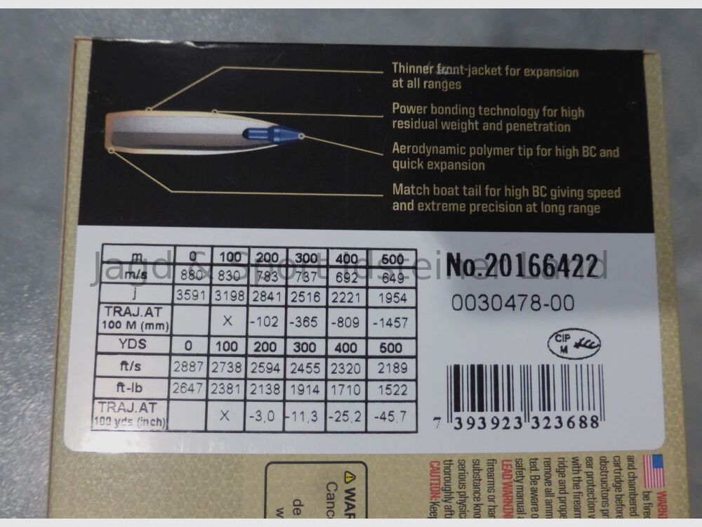 NORMA BOND STRIKE, 143grs