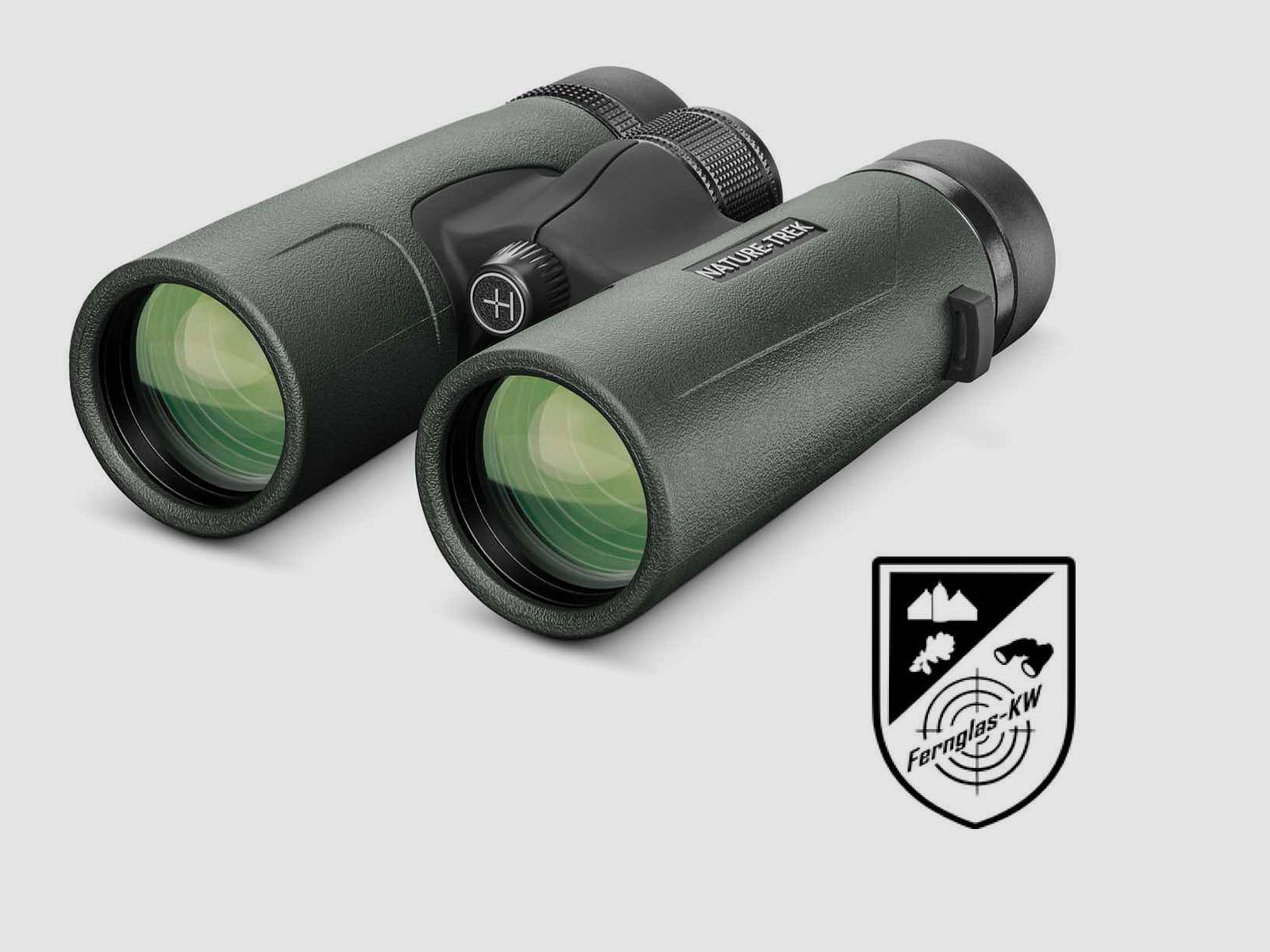 HAWKE 35103 Nature Trek Fernglas 10x42 FMC Wasserdicht mit Tasche und Riemen