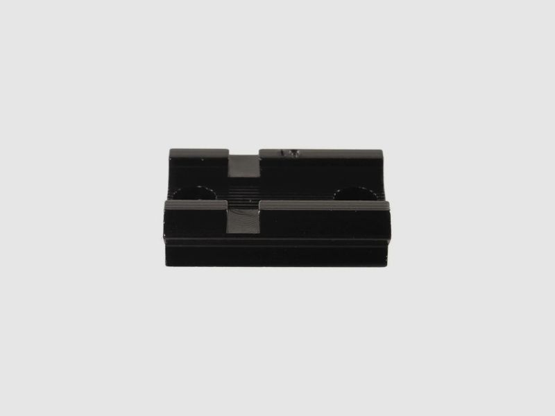 Weaver Top-Mount Base #61 Flat Receiver glänzend schwarz f. Anschütz 1568 u.w.