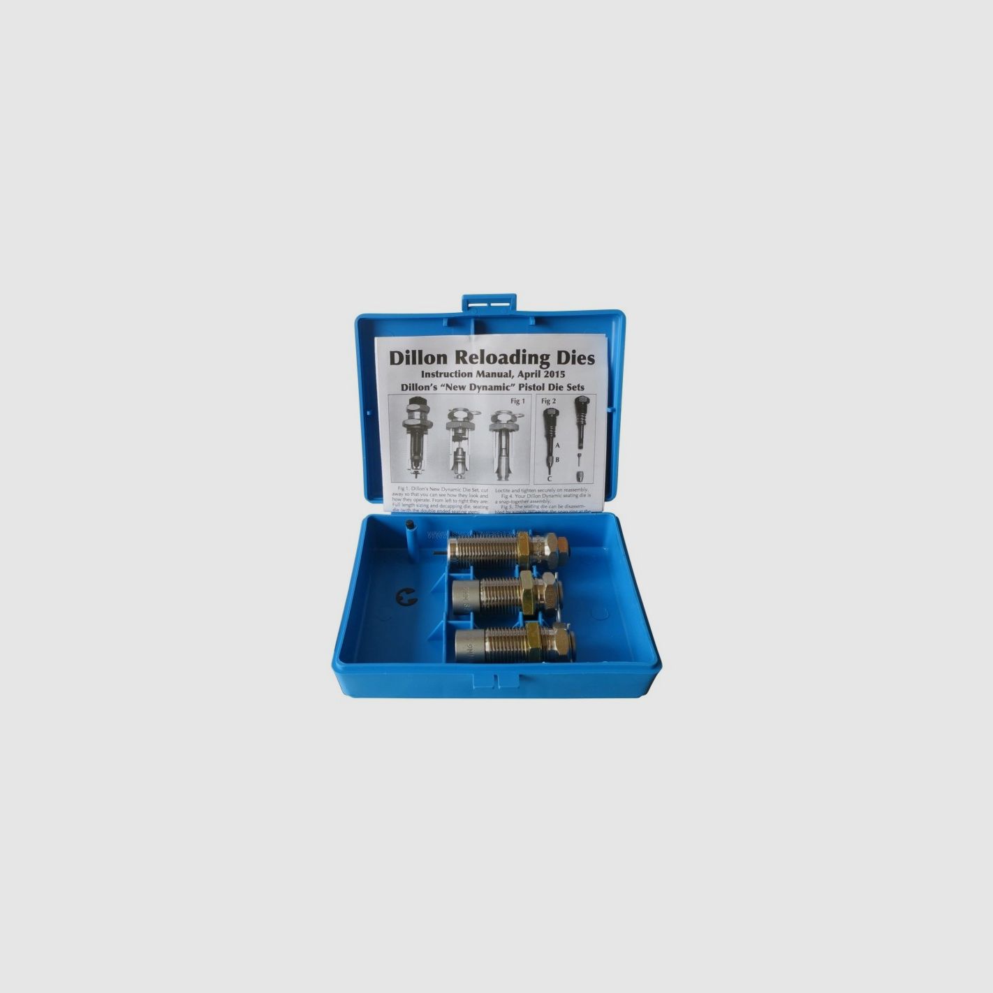 ENSEMBLE DE MATRICES DILLON EN CARBURE 38 / 357 MAG
