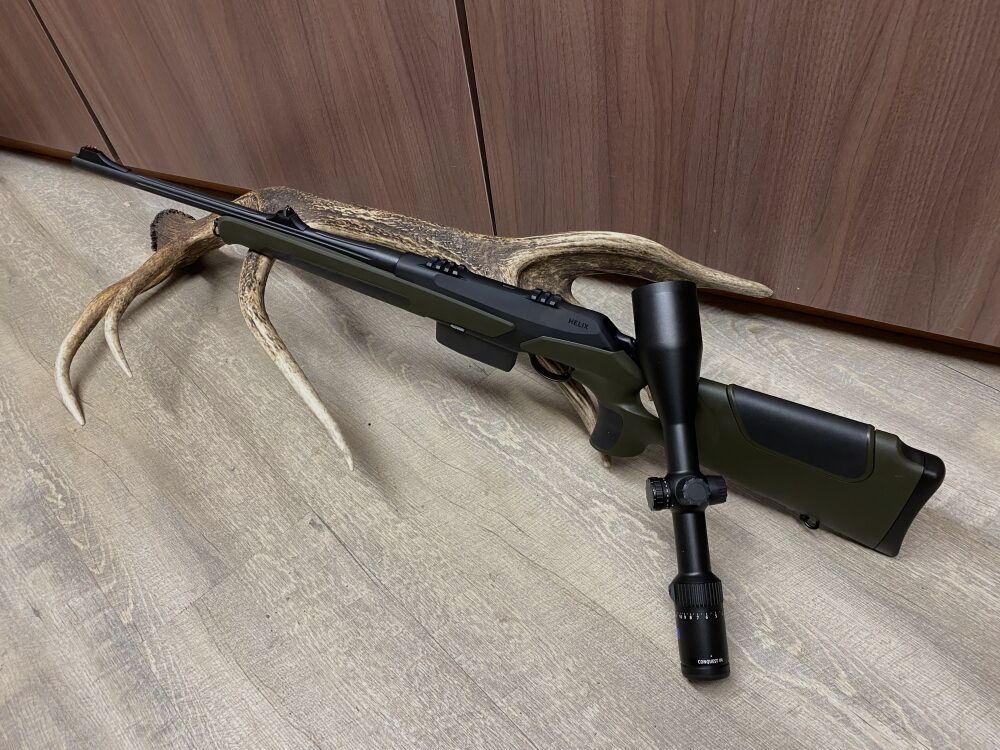 Merkel RX Helix Speedster SWF, with Zeiss Conquest V4 3-12x56