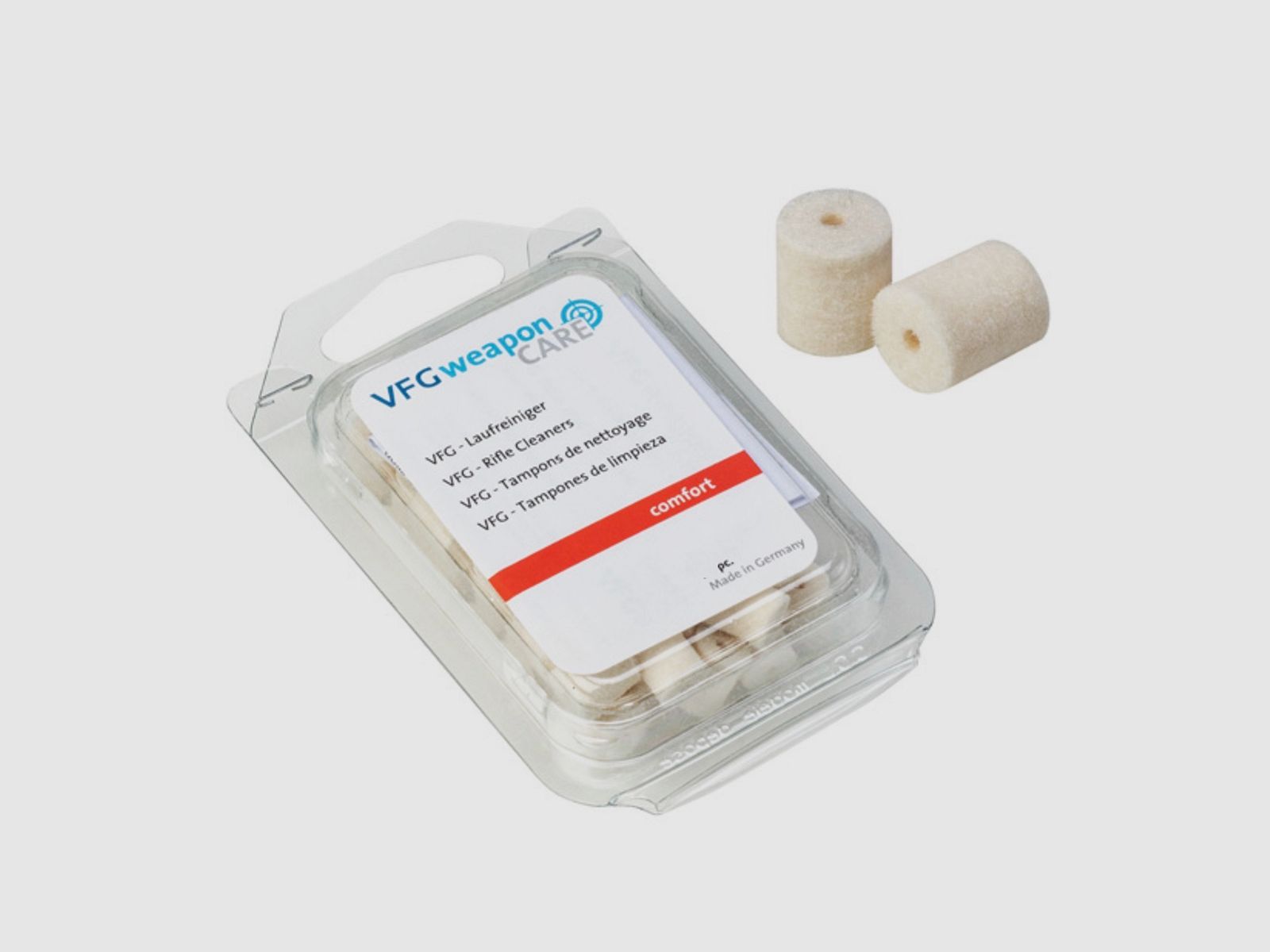 VFG 331881 cal. .22 lr Laufreiniger für Büchsen Comfort 80 Stück