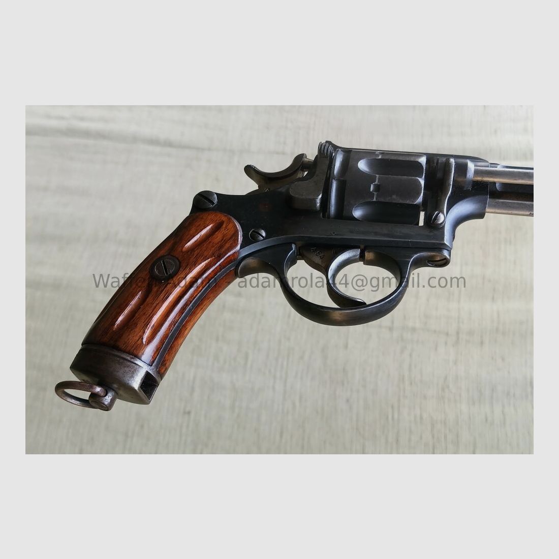 W+F, Eidgenössische Waffenfabrik Bern Revolver 1882 Schweizer Armee