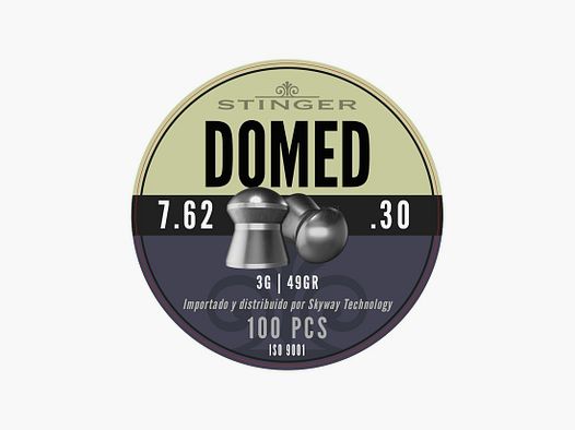 STINGER DOMED 7,62 / 3GR (100)