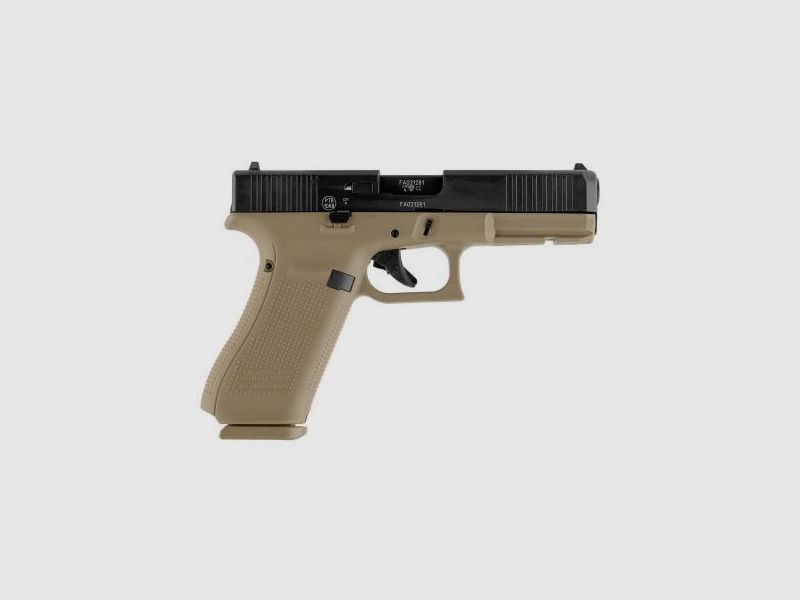 GLOCK Gaspistole (SRS) G17 Gen5 Coyote Kal. 9mm P.A.