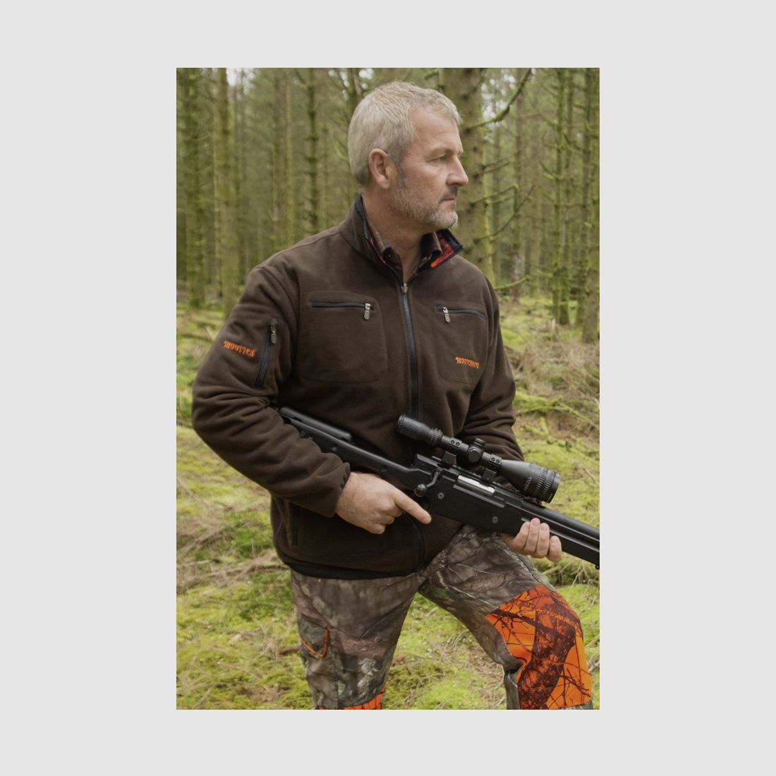 ShooterKing Softshell reversibile Mossy Blaze / Marrone, immagine 5 di 10